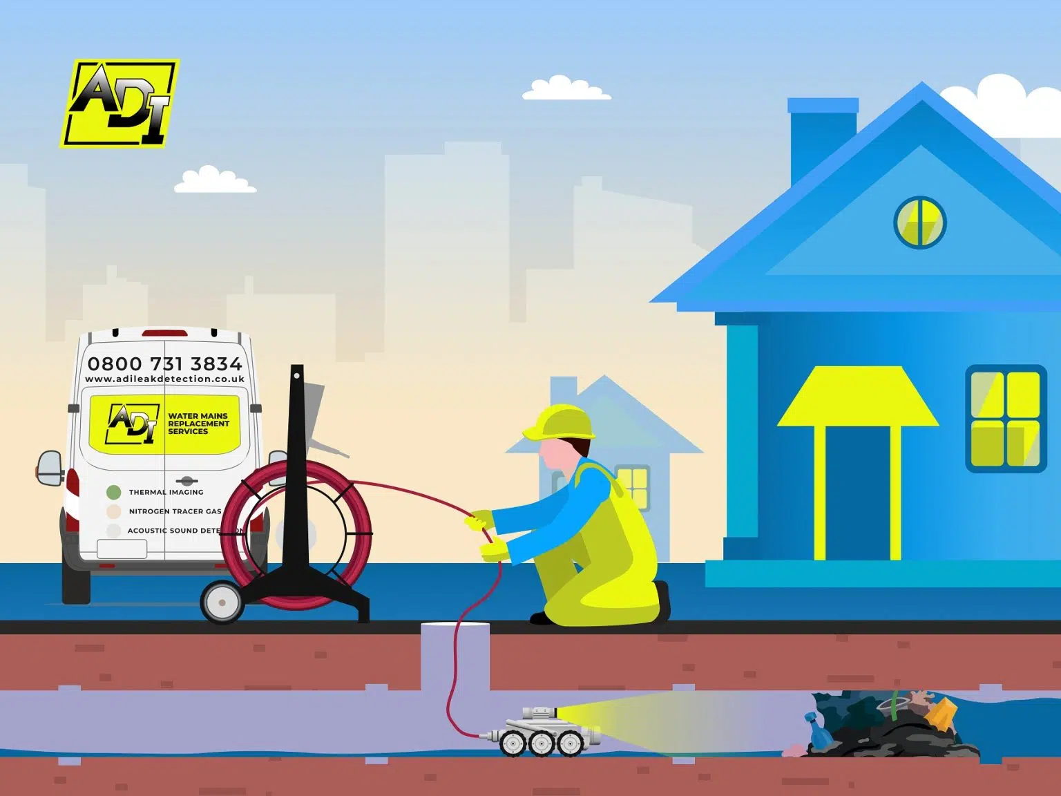 Drainage CCTV Surveys & Investigations Ashton-in-Makerfield